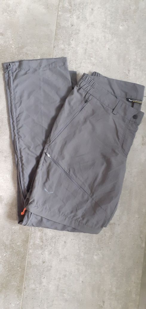 Salewa spodnie spodenki 2W1 trekkingowe szybkoschnące ISEA DRY R 42 L