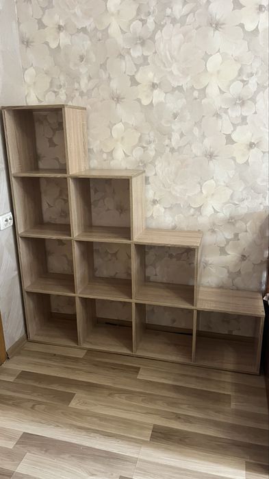 Стелаж на 15 комірок. Дсп світлий