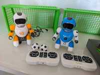 Roboty sterowane piłka nożna mecz bramki