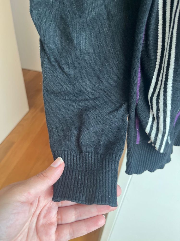 Camisola de malha de manga comprida homem às riscas tamanho S da Neo Tech