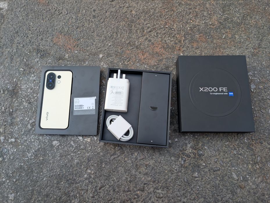Vivo x200fe (12/512 global новый 2 физ сим +есим компактный флагман ка