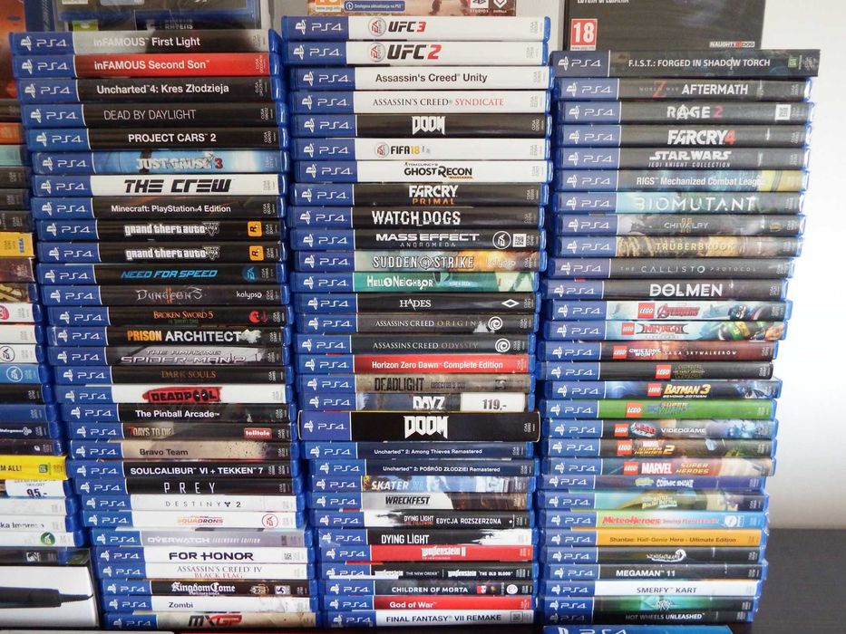 GRY PS4 PS5 GOSTYNIN Płock Kutno MEGA WYBÓR zobacz koniecznie
