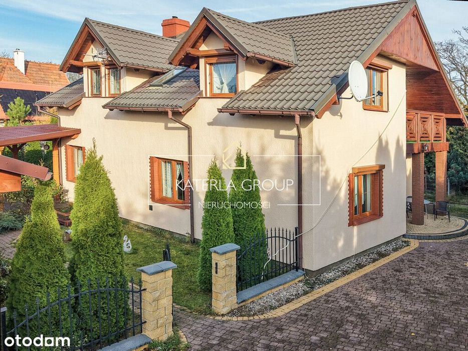 Dom 172m2 Bory Tucholskie Fotowoltaika Garaż 44m2