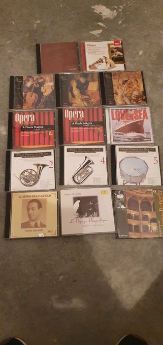 Conjunto CDs Música Clássica/Orquestras/Opera