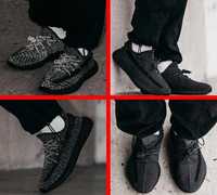 Кроссовки Adidas Yeezy Boost 350 v2 Black Reflective 36-46 адидас изи
