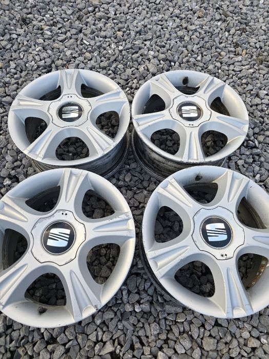 Felgi aluminiowe 5x100 r15 seat skoda vw itp