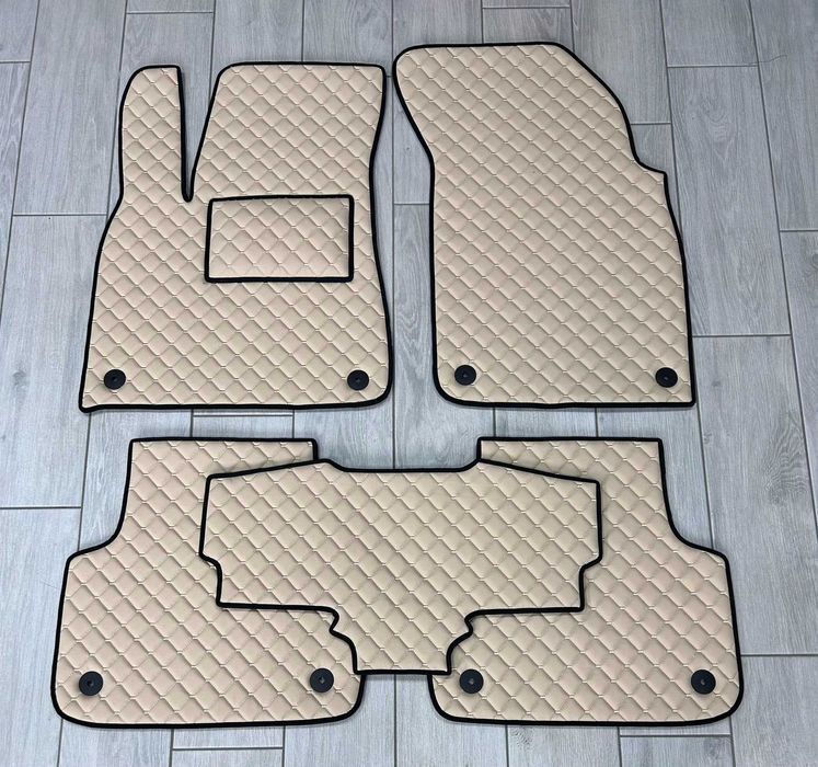 Коврики в салон Екошкіра Ауді Audi A4 B8, B9/A6 C6,С7/Q5/Q7/E-tron