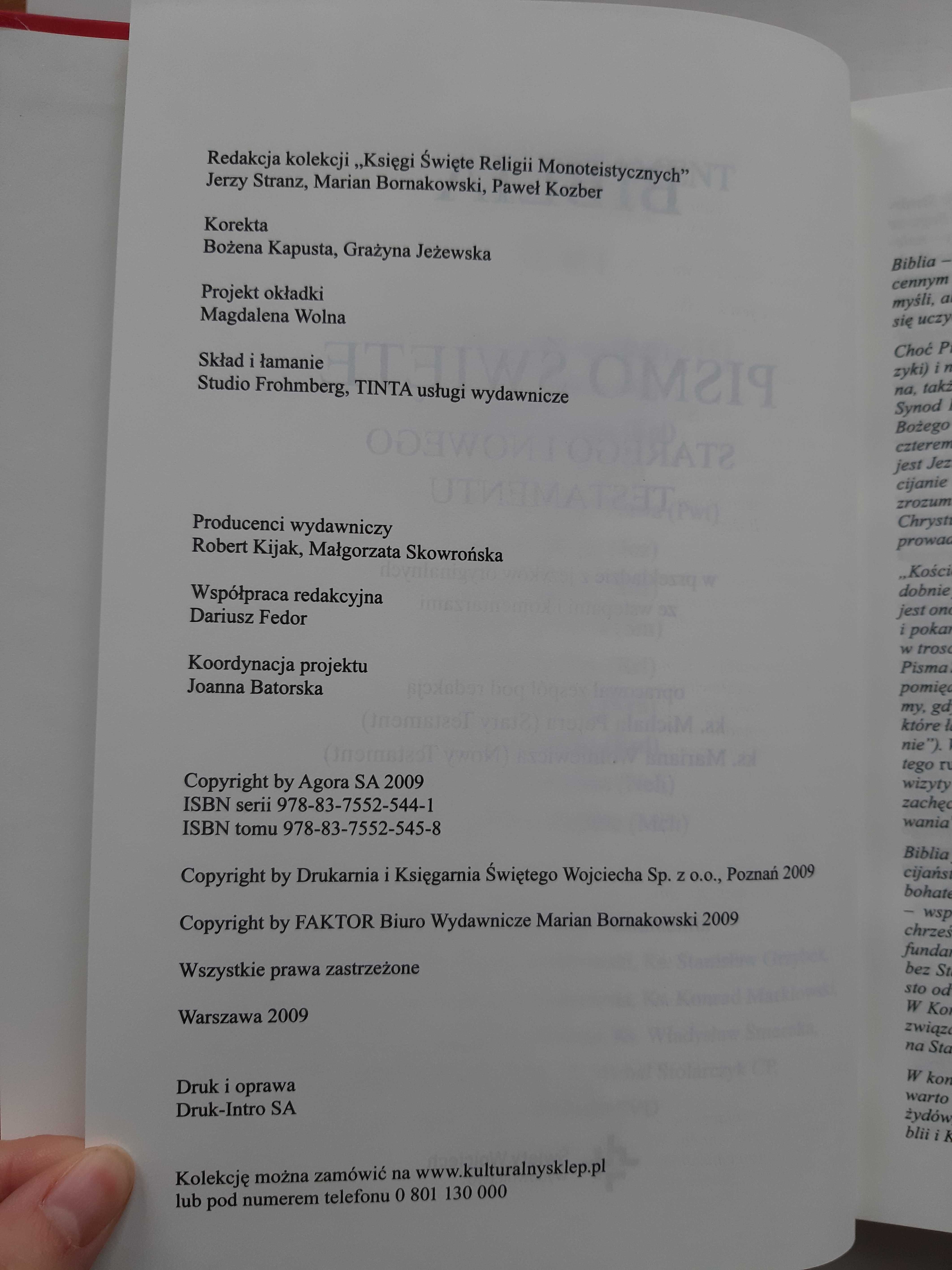 Księgi święte religii monoteistycznych - 9 tomów, cała kolekcja