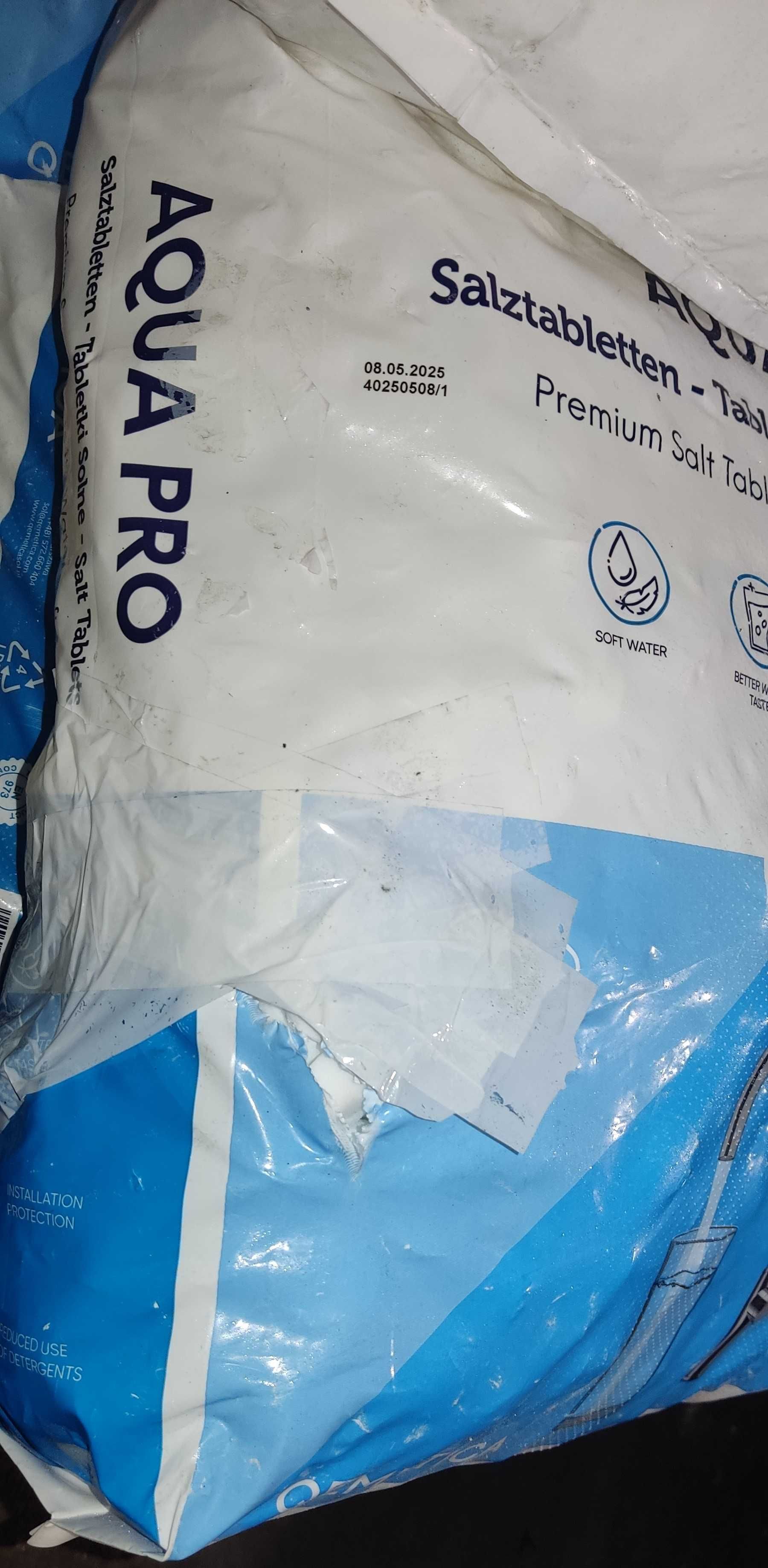 Tabletki Solne 25 Uzdatniania Wody Zmiękczacza Sól Ciech Qemetica 1000