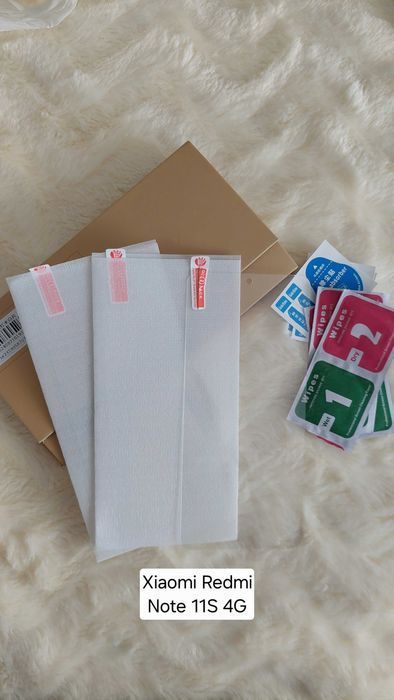 Capa e Peliculas de Vidro Xiaomi Redmi Note 11S 4G