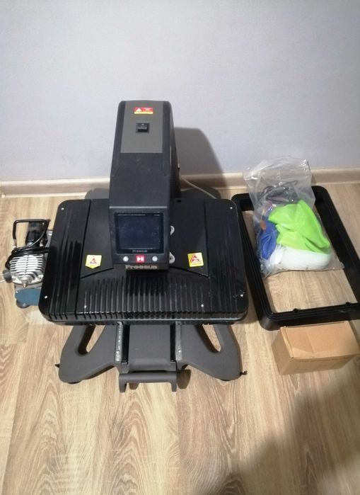 Pneumatyczno Automatyczna Prasa Termotranferowa 3D COMBO ALLinONE