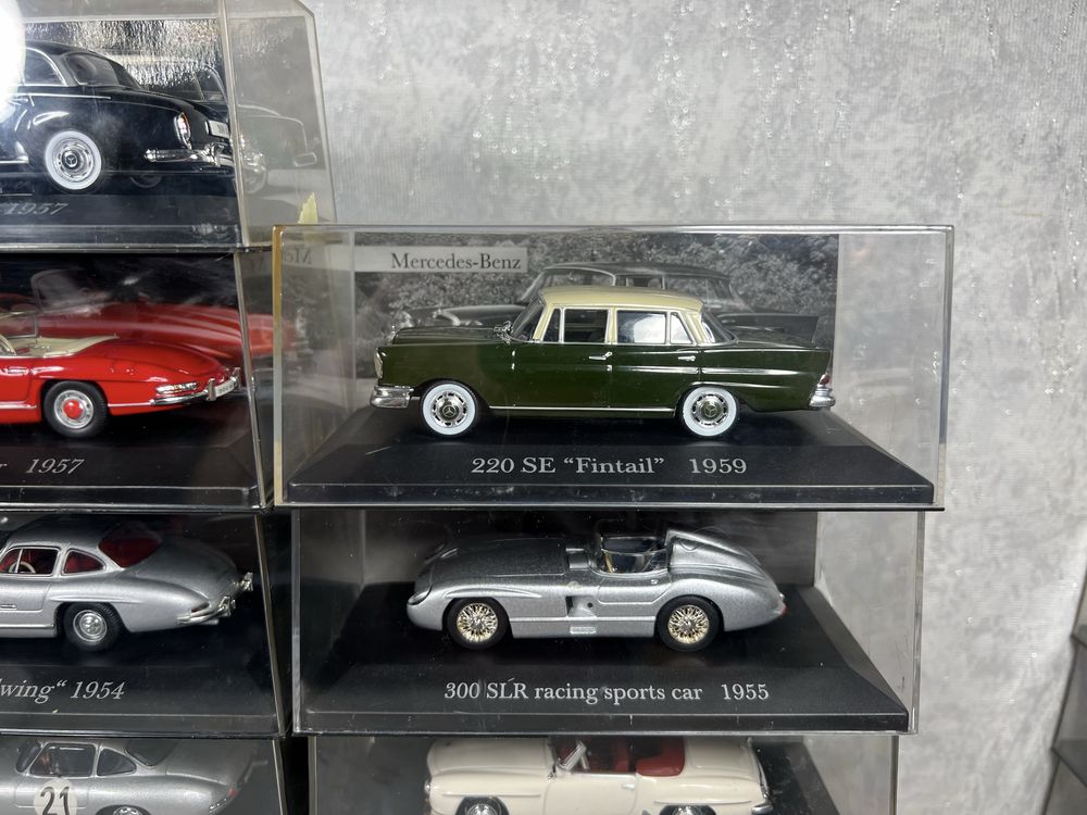 Колекція Mercedes 1950-1960 1:43  altaya модель машинка