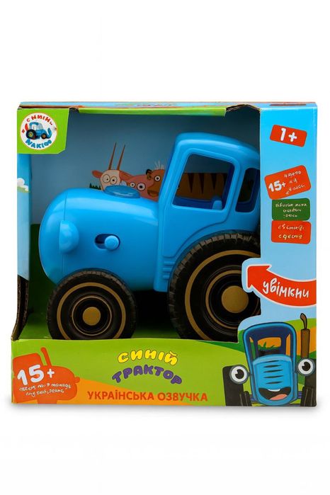 Іграшка Синій трактор 15 Українських пісень