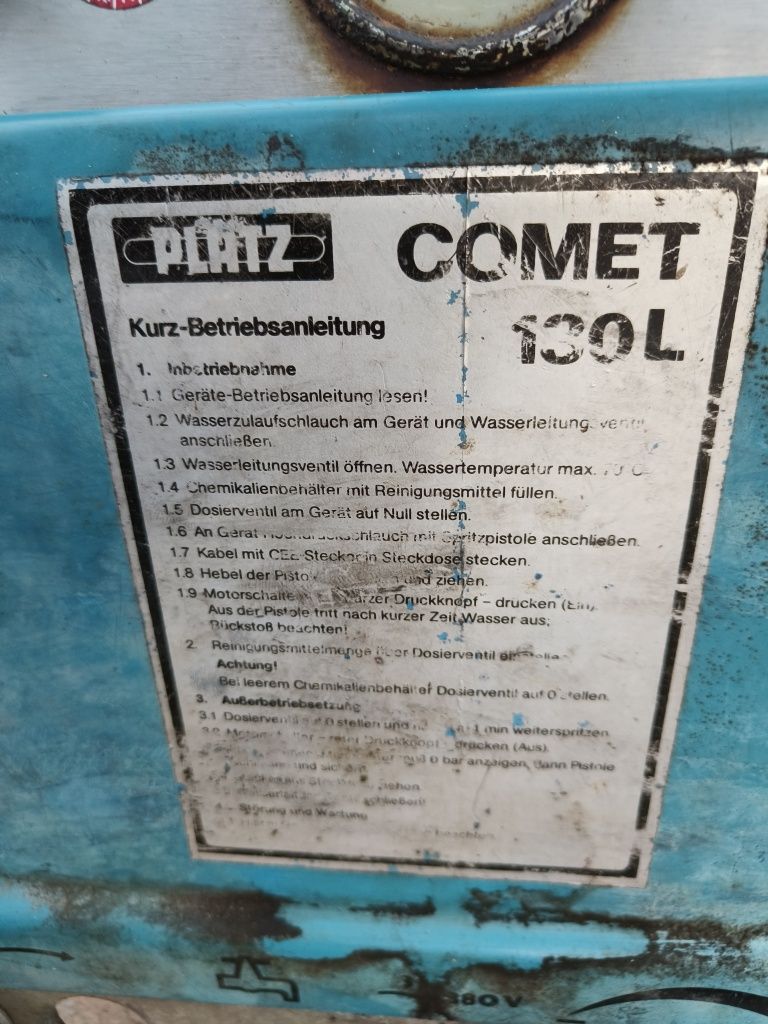 Myjka ciśnieniowa comet 130L