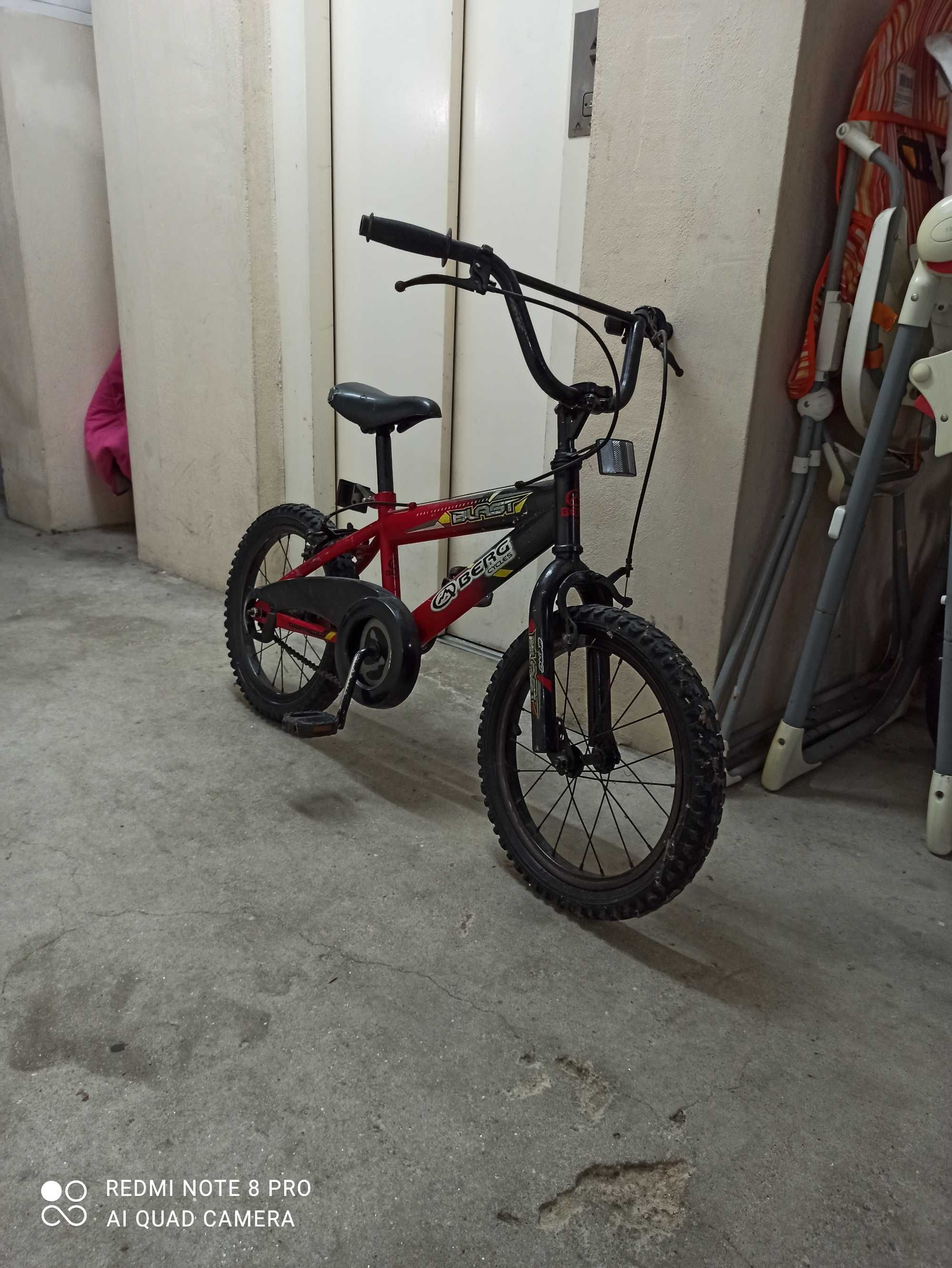 Bicicleta criança roda 16