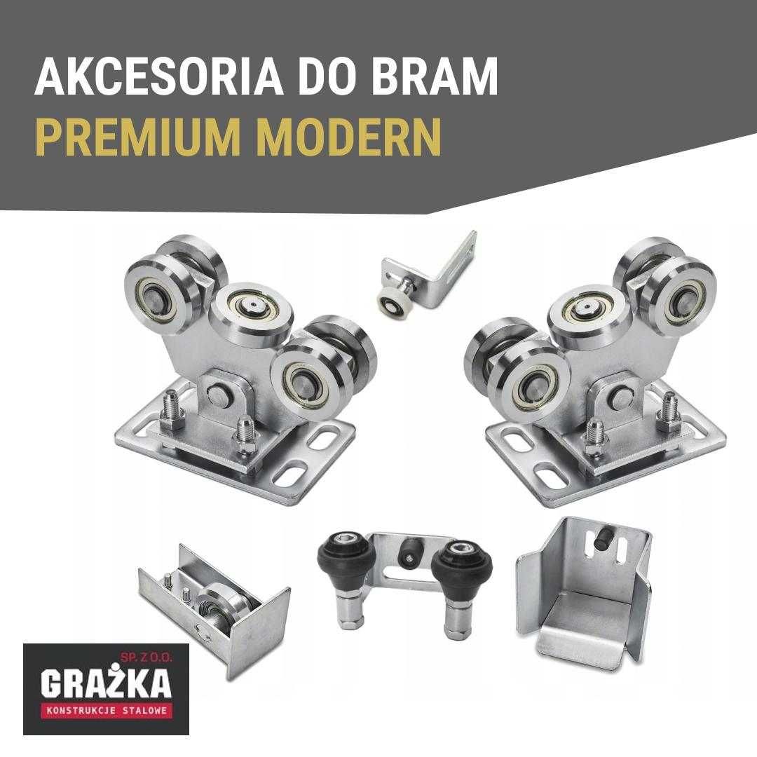 Brama nowoczesna  panel z blachy ocynk 4mx1,50m PRODUCENT
