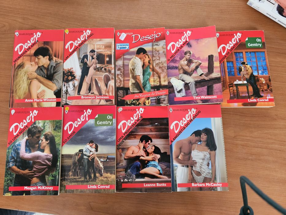 Livros harlequin desejo