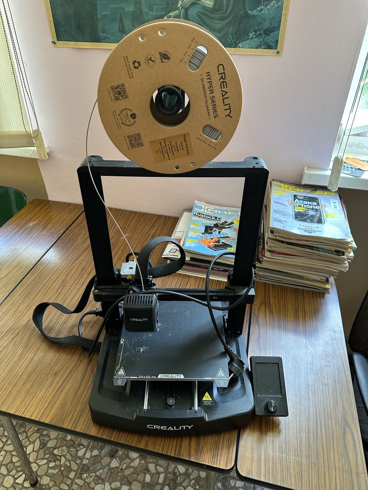 3Д принтер Creality Ender-3 V3 SE; Сушарка філаменту; філамент 5кг