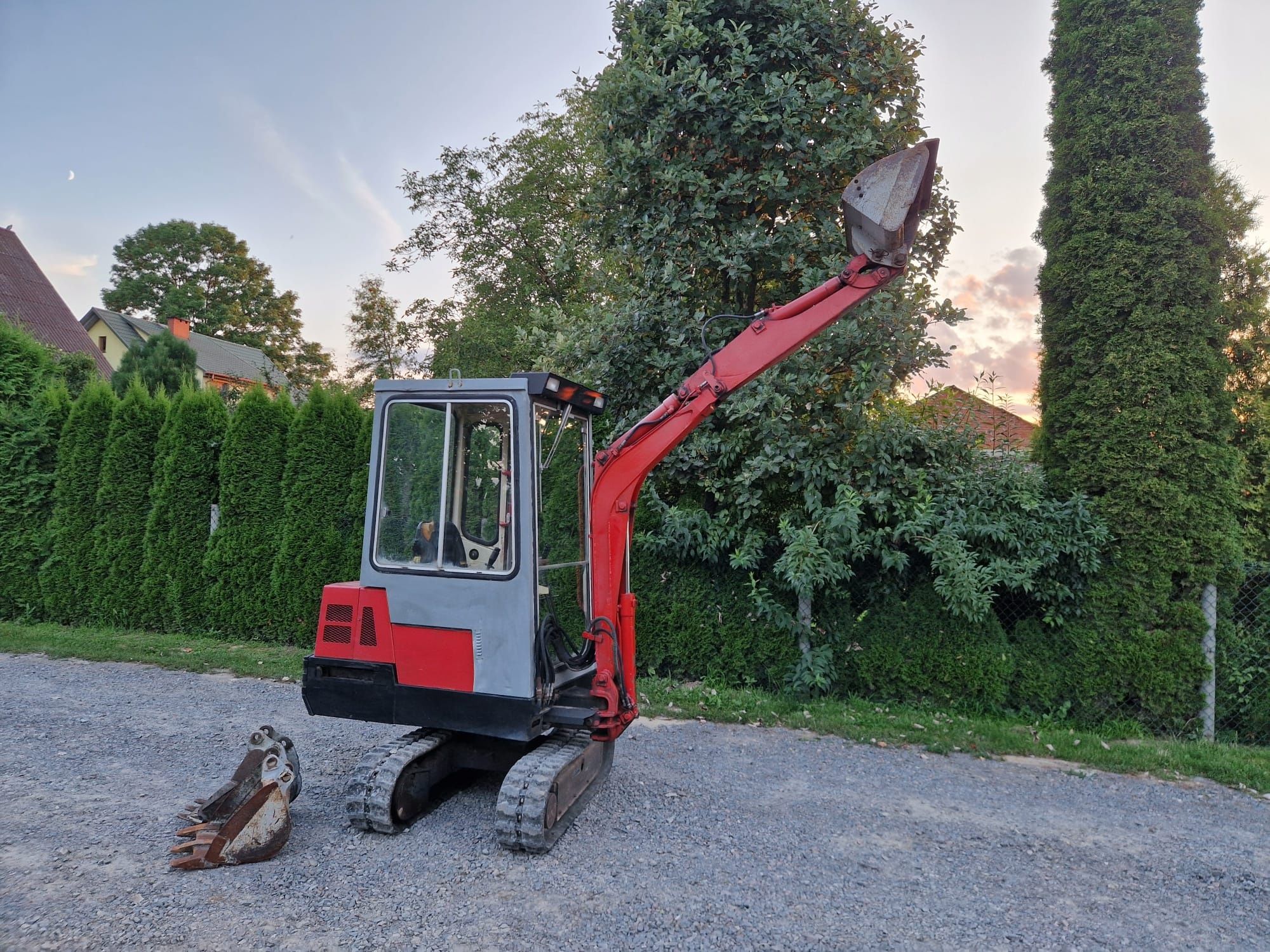 Minikoparka TAKEUCHI TB 15A 3 łyżki