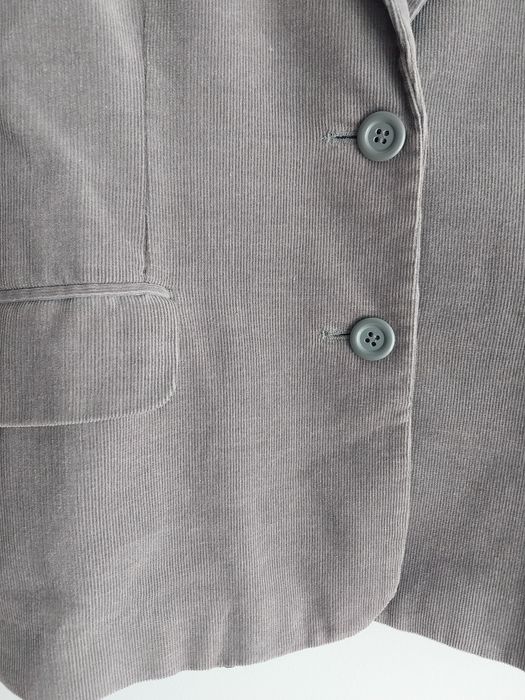 Casaco curto em bombazine da La Redoute