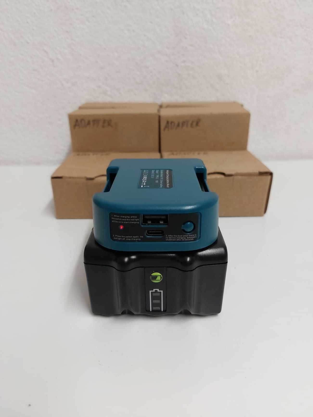 Adapter USB USB-C na baterię MAKITA 18v