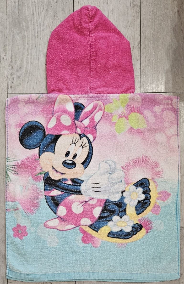 Poncho Ręcznik z kapturem Minnie Mouse