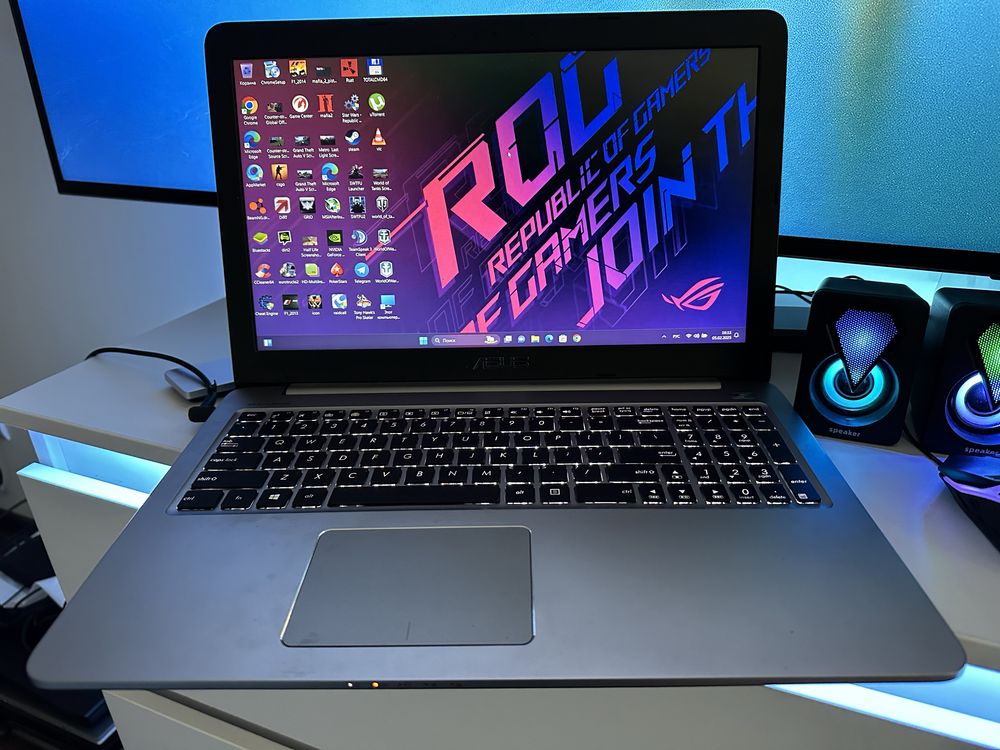 ИГРОВОЙ Как Новый Asus GAMING 15 + Комплект Девайсов