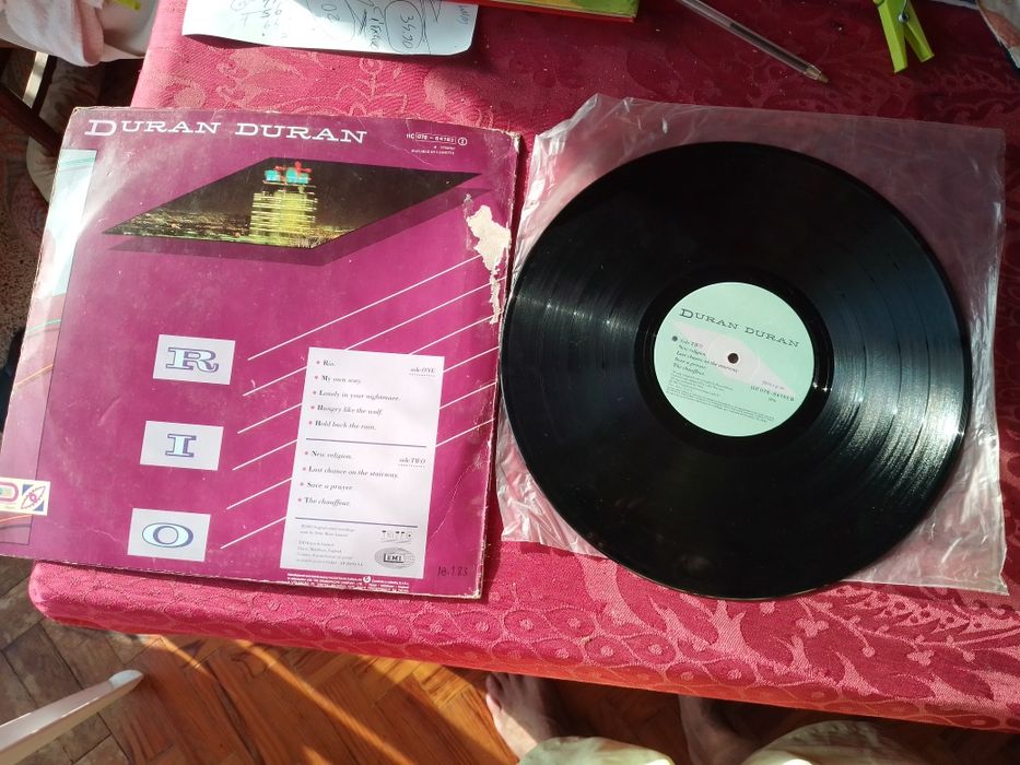 Duran Duran LP-Rio-1982-10E-Peça Bébé Dormir Relaxar - 2E. Desde 2E.
