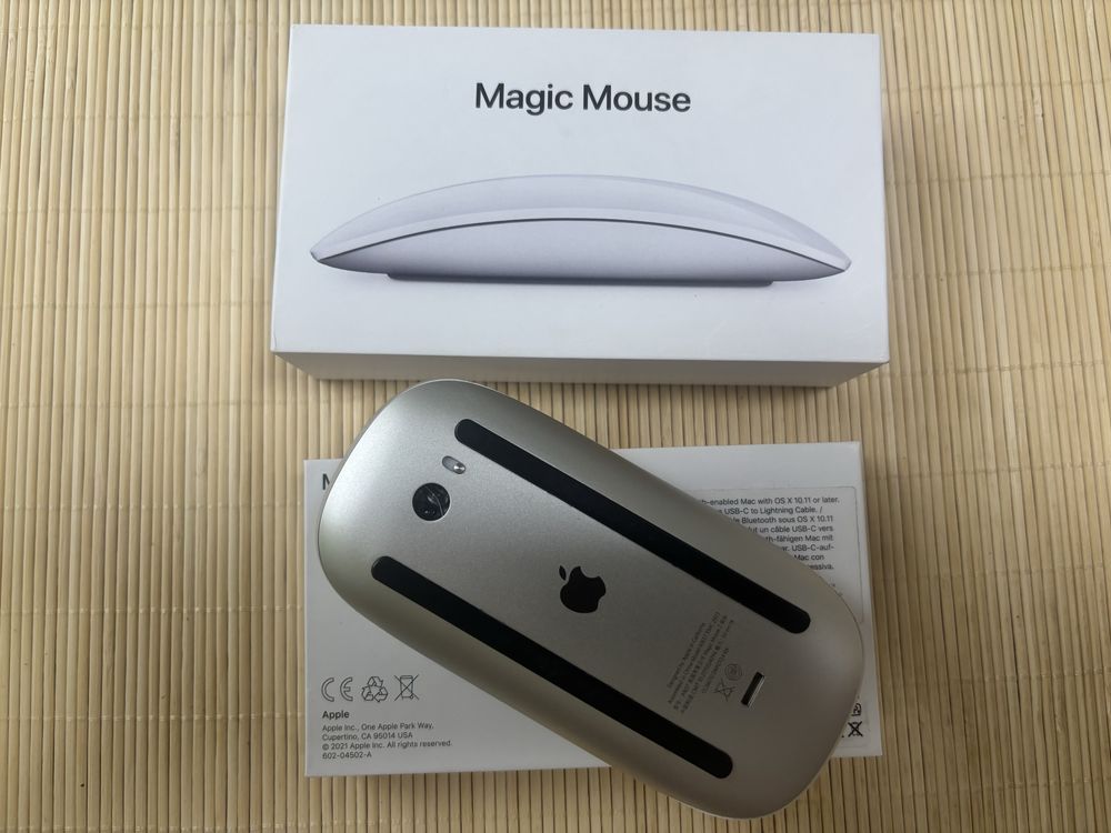 Безпровідна мишка Apple A1657 Wireless Magic Mouse 2 (б/в, оригінал)
