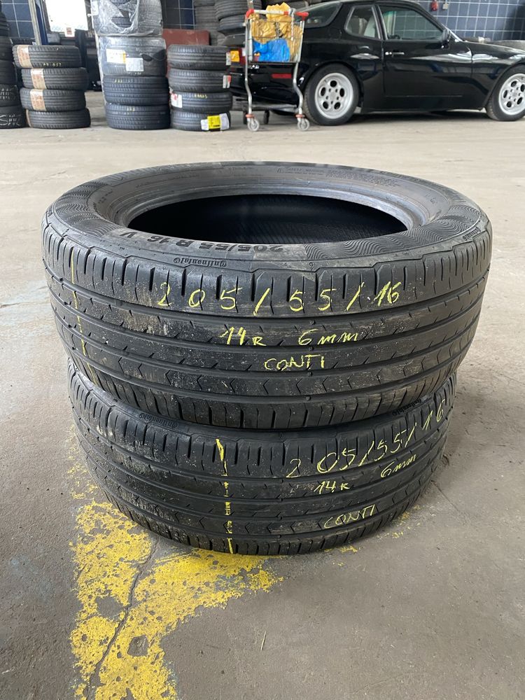 Opony 4 sztuki 205/55/16 Pirelli/Continental cena za komplet