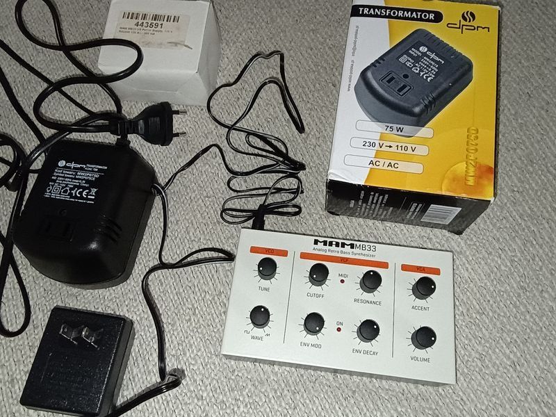 Mam MB33 analogowy syntezator