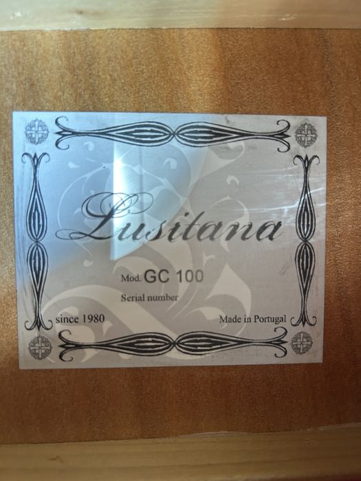 Guitarra clássica Lusitana