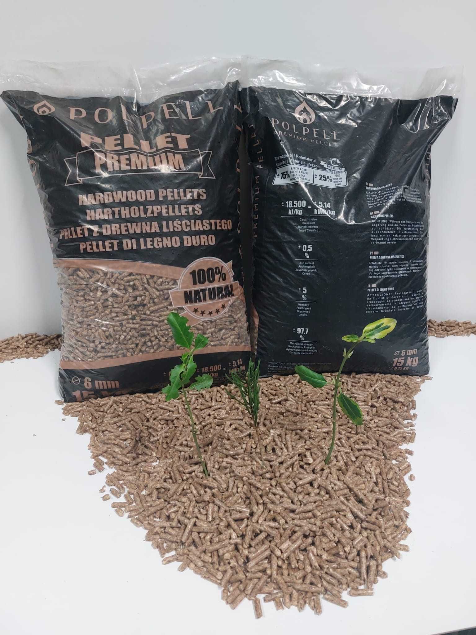 Pellet drzewny 6 mm