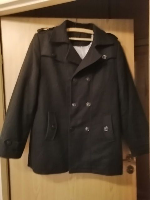 Płaszcz  czarny męski