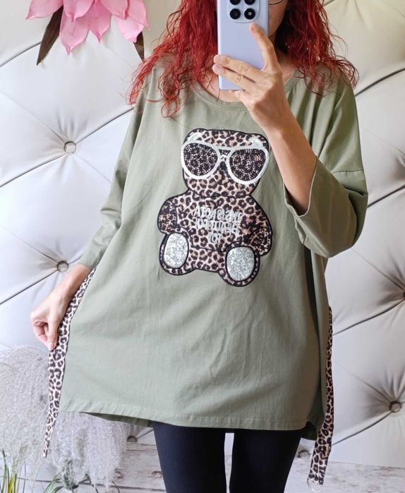 TAUNIKA oversize kolory PLUS SIZE bawelna