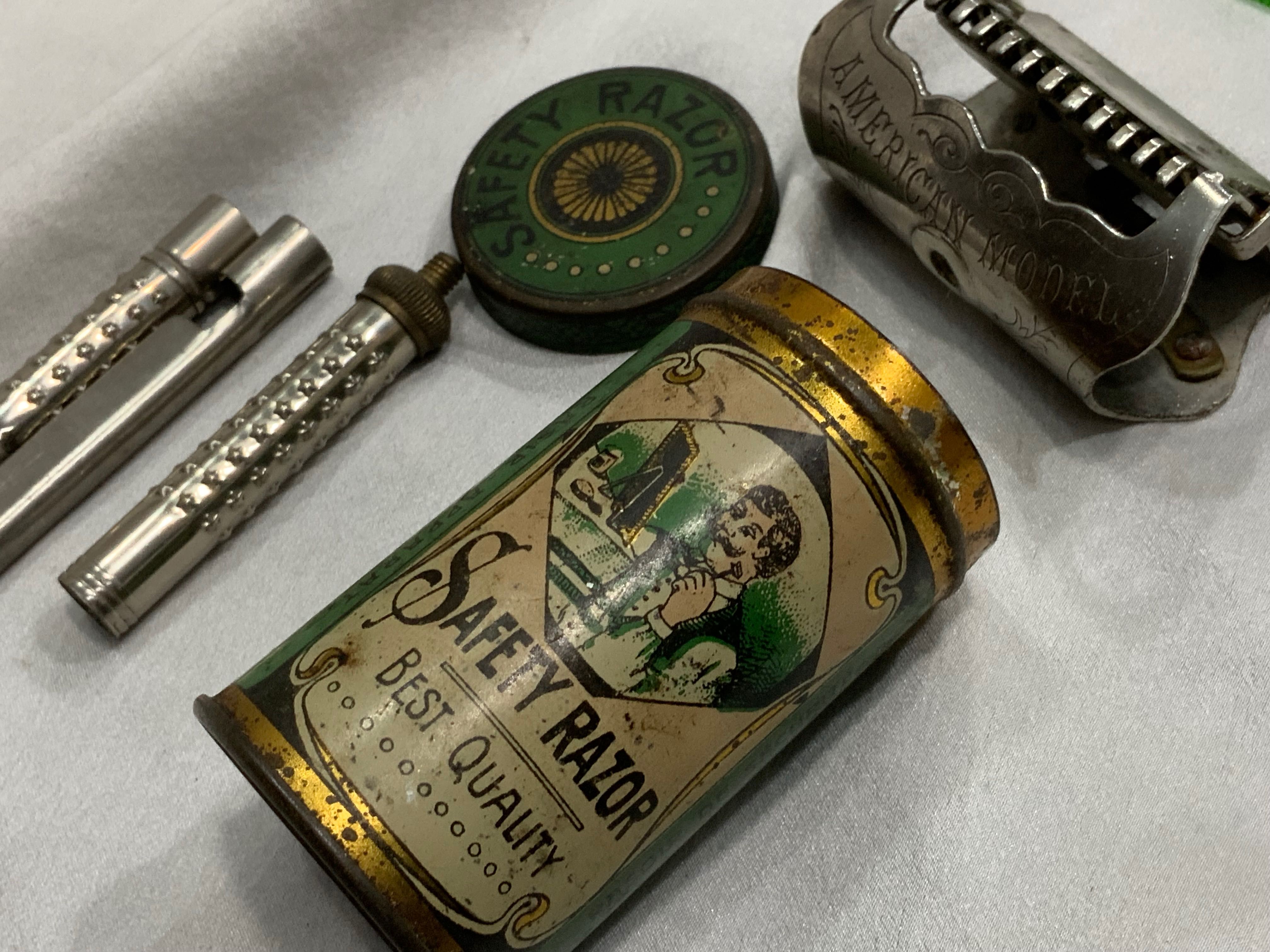 Старовинна бритва Merkur Solingen Fasan Apollo Birko Gillette
