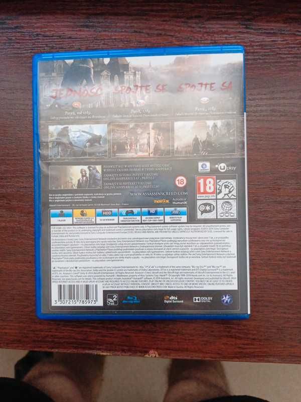 Assasin Creed Unity PS4