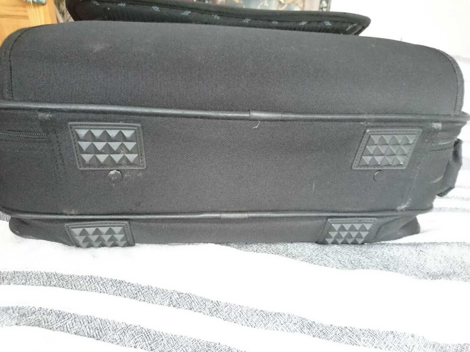 Antler Bolsa Preta Alça Laptop Ombro Maleta Black Shoulder Bag