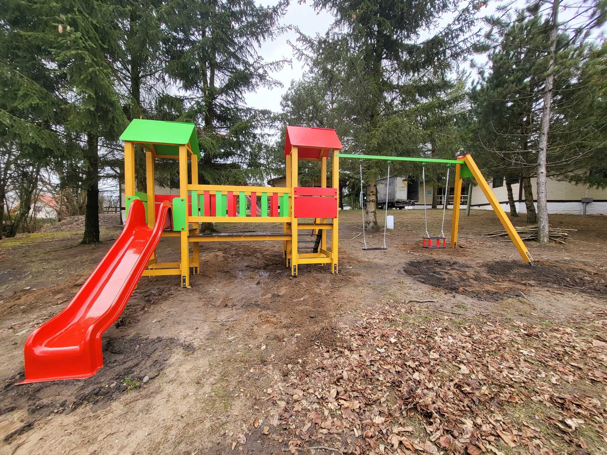 Plac zabaw zestaw zabawowy na plac zabaw "Mikołajki"
