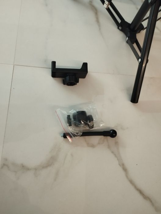 Anel de luz com tripé