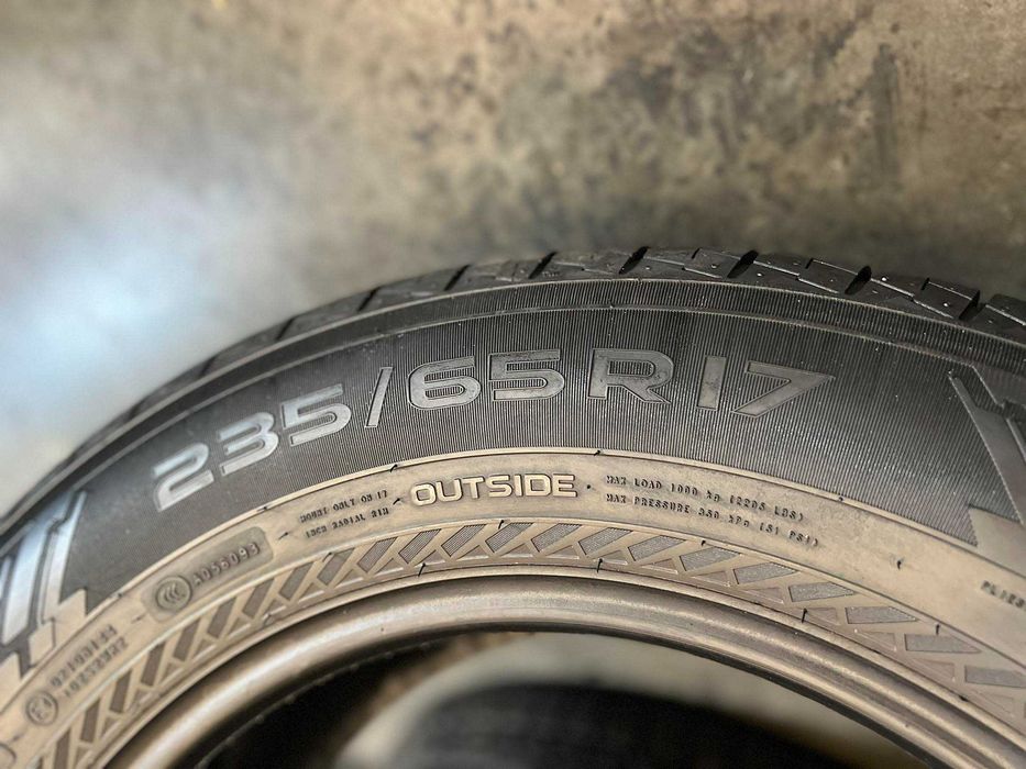 Шини літні 235х65хR17 Nokian Wetproof SUV 4шт НОВІ ШИНИ 2024рFinland