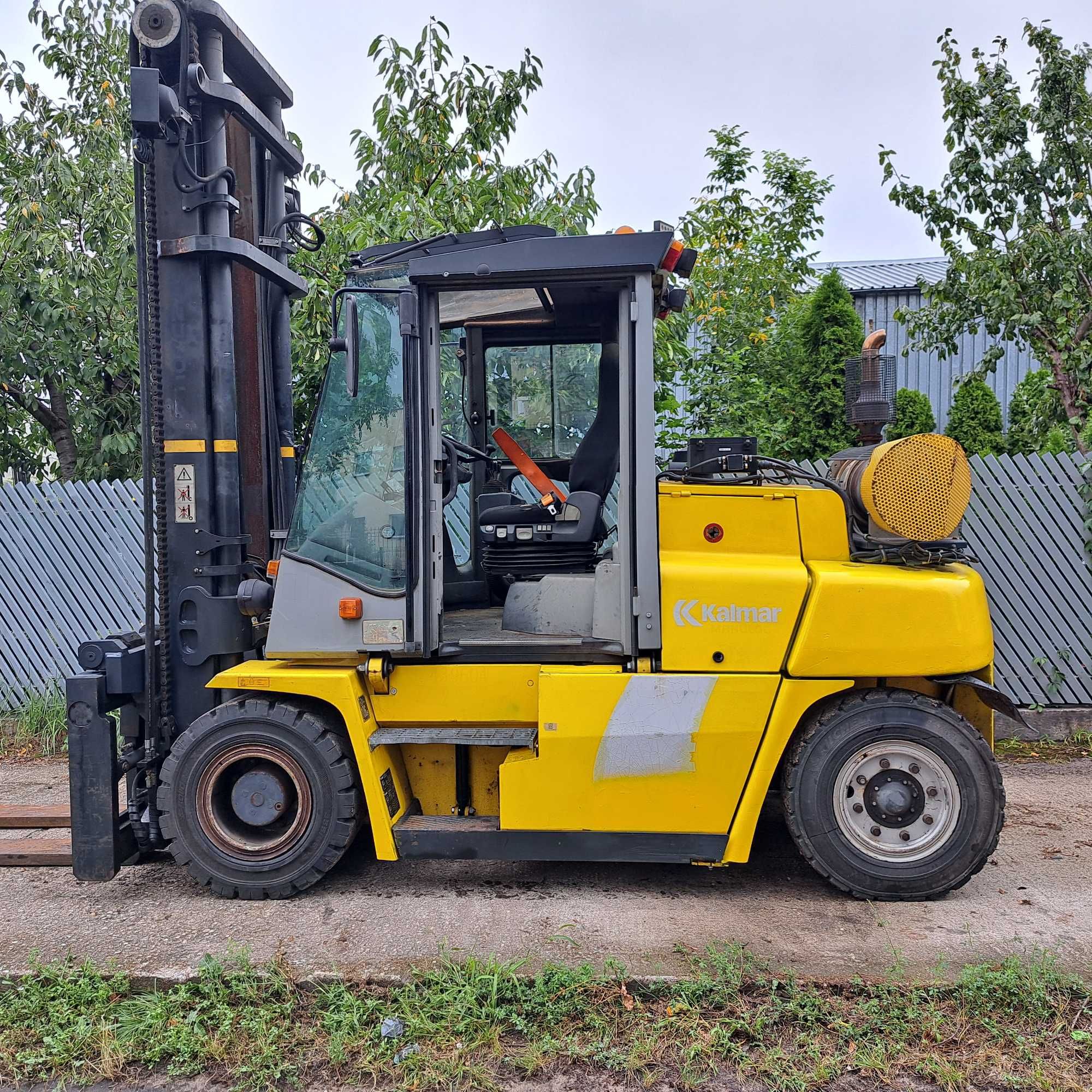 Wózek widłowy Kalmar DCE 60-6. Diesel  2011r.