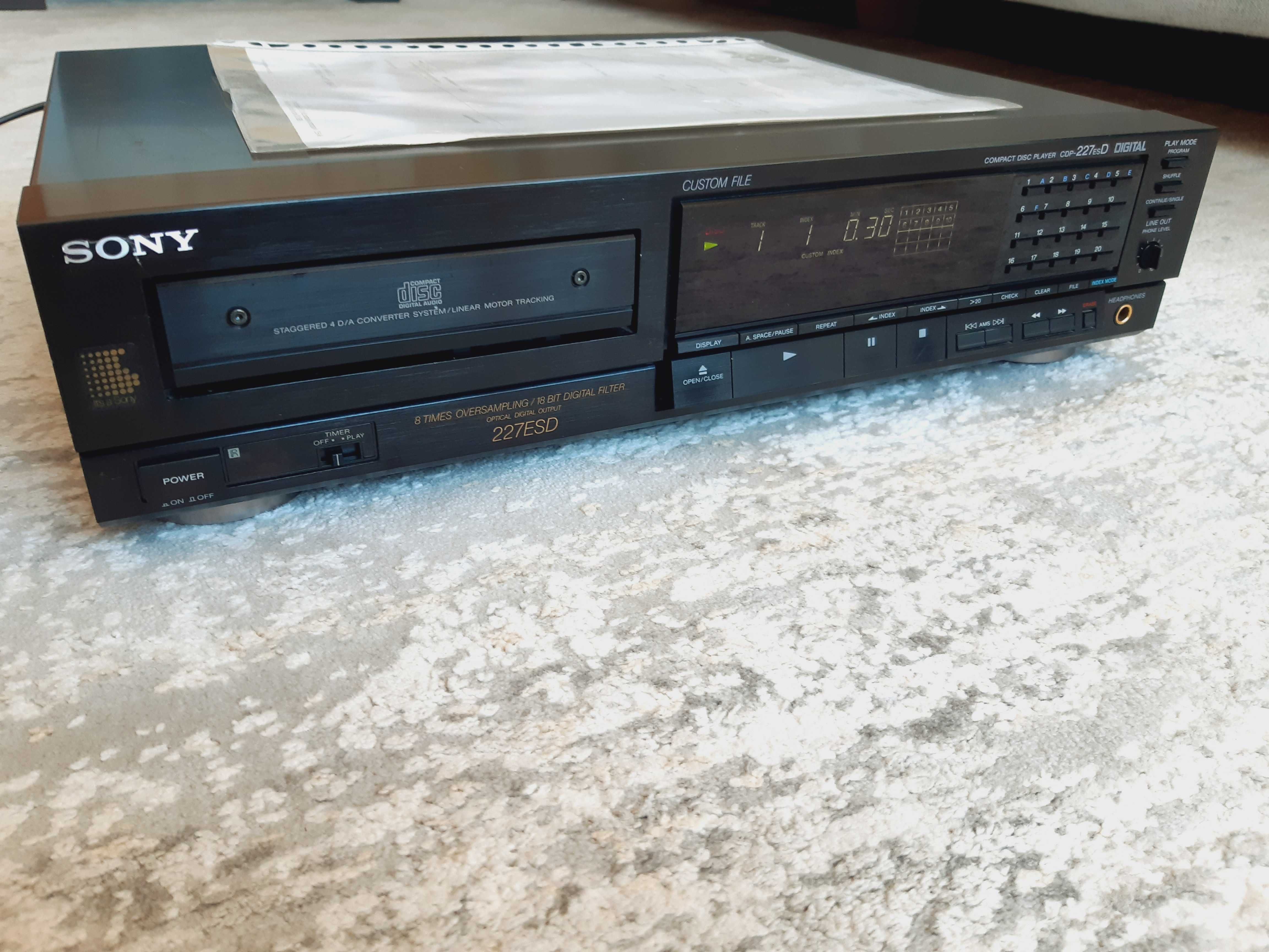 CD Sony CDP-227ESD (TDA1541R x 2 )