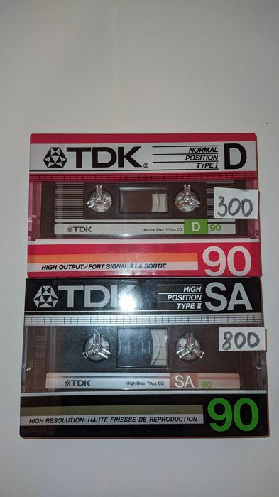 Продаю новые аудиокассеты TDK.