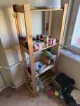 Regał drewniany ikea
