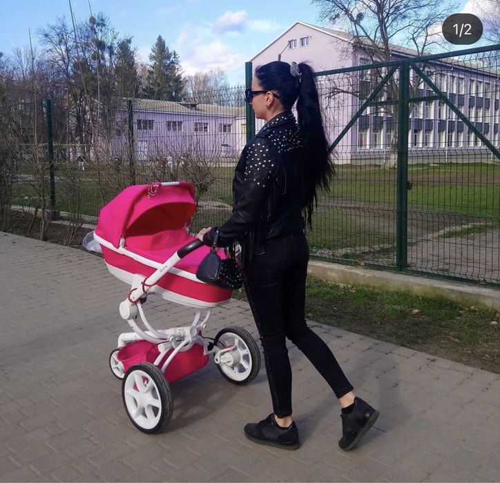 Коляска Quinny Moodd pink люлька