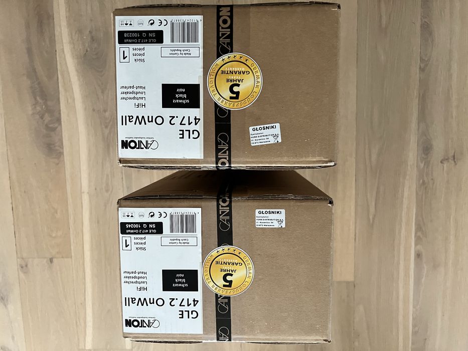 Canton GLE 417.2, scienne glosniki, NOWE!!!