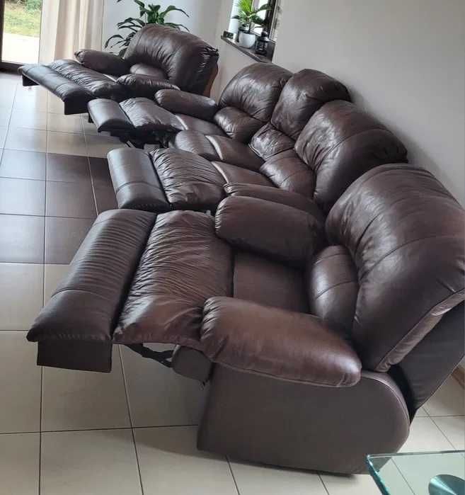 Zestaw wypoczynkowy KLER - KANAPA/SOFA I DWA FOTELE