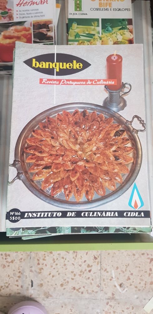 Revistas de culinária antigas