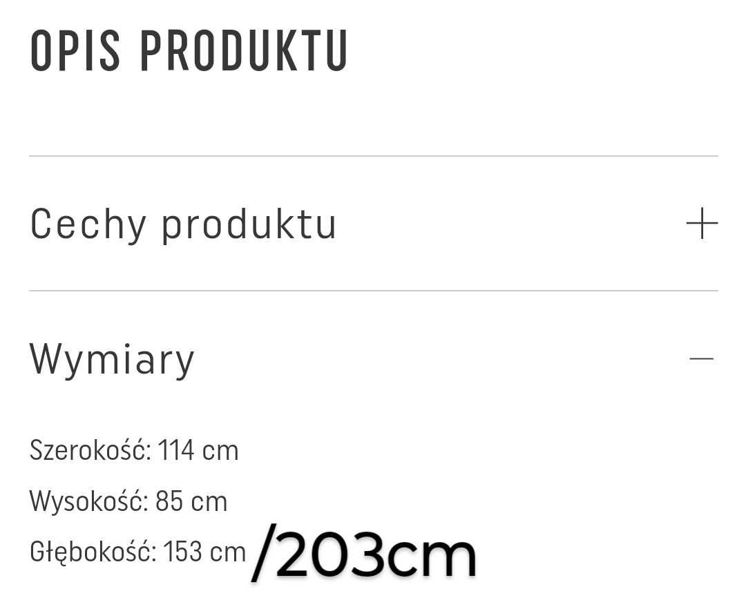 Łóżko, sofa Vox  Jasper